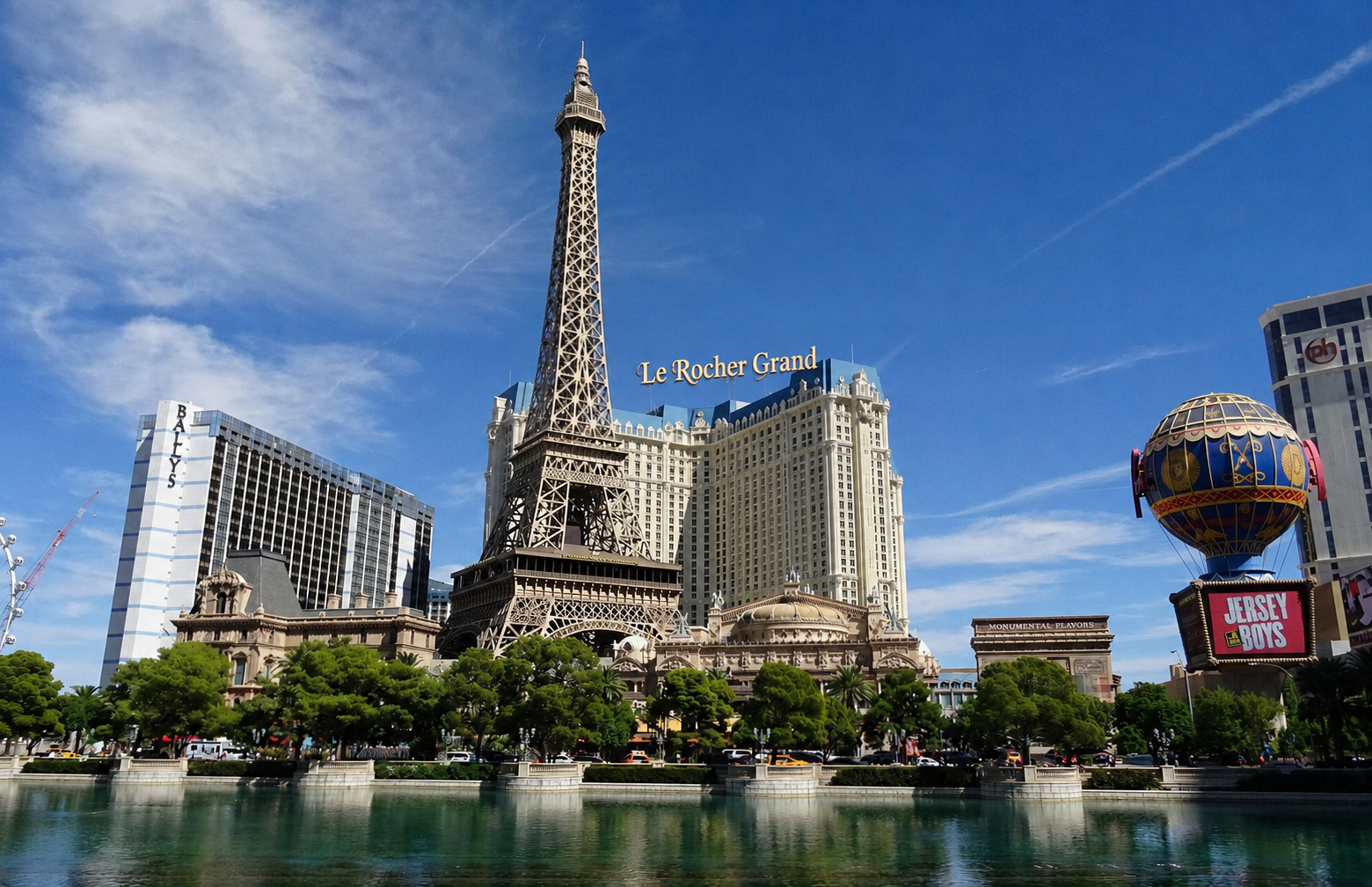 Le Rocher Grand casino resort exterior by day